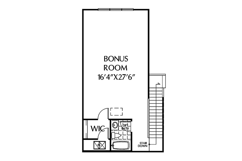 Home Plan - Floor Plan - Other Floor for Contemporary House Plan #999-164 - 3 bed, 3.5 bath