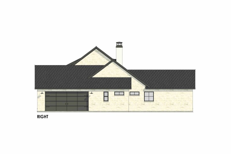House Design - Exterior - Other Elevation 1 for Farmhouse House Plan #1096-75 - 4 bed, 3 bath