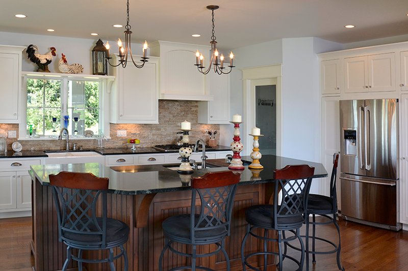 Dream House Plan - Interior - Kitchen for Ranch House Plan #70-1499 - 2 bed, 2 bath