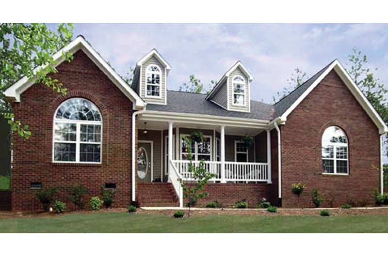 Dream House Plan - Country Exterior - Front Elevation Plan #314-186