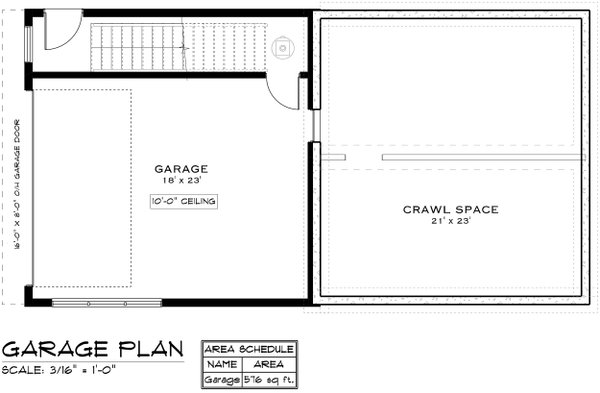 Cottage Floor Plan - Lower Floor Plan #1101-20