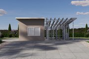 Modern Style House Plan - 3 Beds 2 Baths 935 Sq/Ft Plan #1106-67 