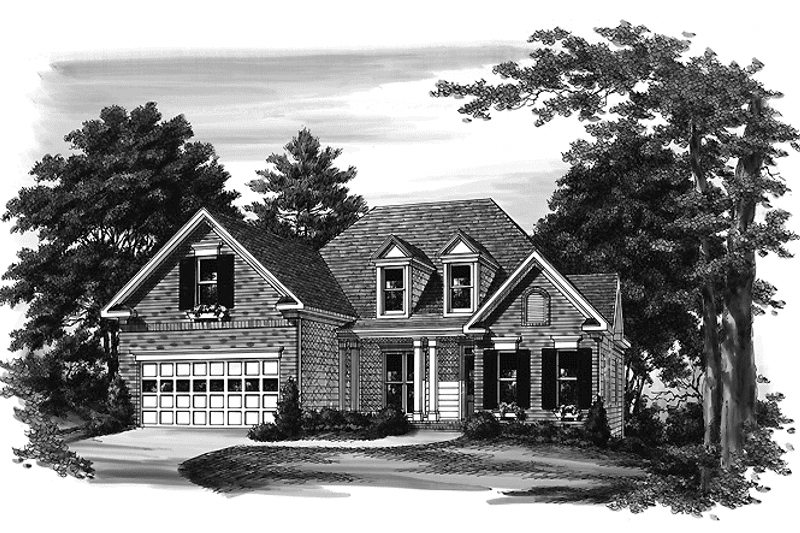 House Plan Design - Exterior - Front Elevation 3 for Country House Plan #927-398 - 3 bed, 2.5 bath