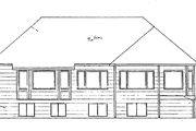 Traditional Style House Plan - 2 Beds 2 Baths 1401 Sq/Ft Plan #58-226 