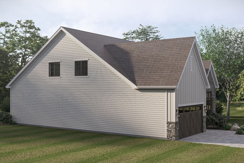 Home Plan - Exterior - Other Elevation 1 for Farmhouse House Plan #455-773 - 4 bed, 4 bath