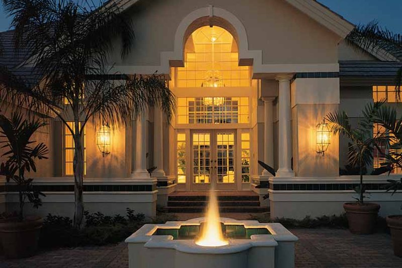 Home Plan - Exterior - Front Elevation 3 for Mediterranean House Plan #930-39 - 3 bed, 3.5 bath