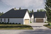 Cottage Style House Plan - 3 Beds 2.5 Baths 2965 Sq/Ft Plan #455-684 Exterior 