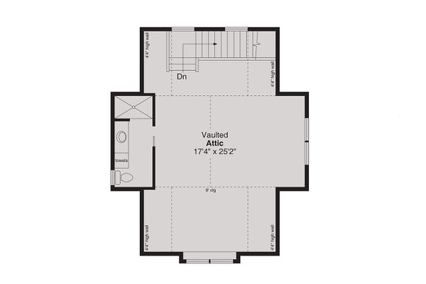 Dream House Plan - Craftsman Floor Plan - Upper Floor Plan #124-1425