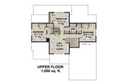 Traditional Style House Plan - 4 Beds 3.5 Baths 2588 Sq/Ft Plan #51-1298 