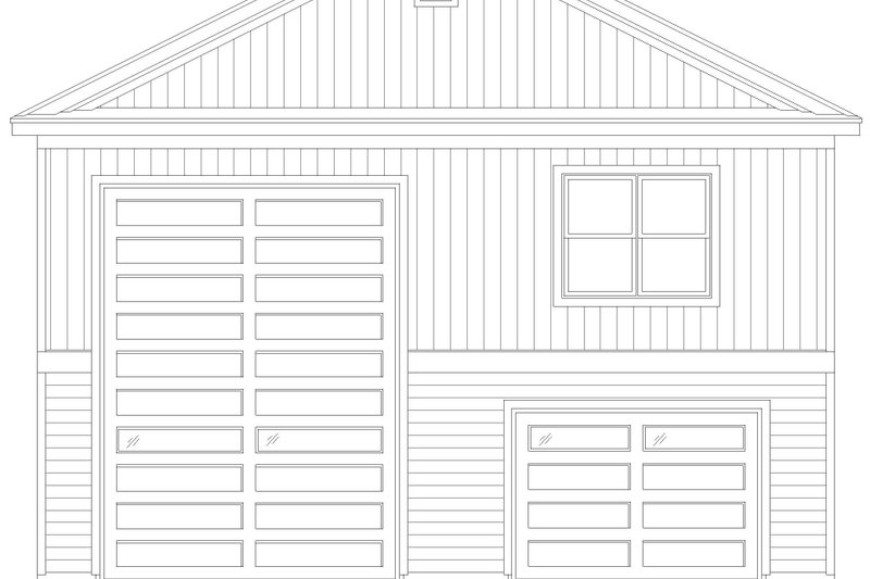 House Plan Design - Exterior - Front Elevation 3 for Traditional House Plan #932-732, 0 bath