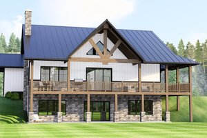 Exterior - Other Elevation 2 for Barndominium House Plan #1064-394 - 3 bed, 3 bath