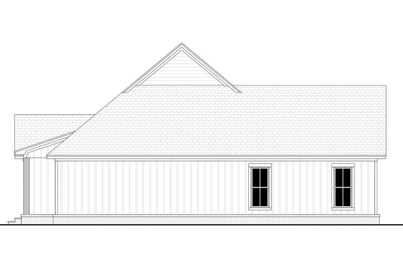 Dream House Plan - Exterior - Other Elevation for Farmhouse House Plan #430-335 - 4 bed, 2 bath