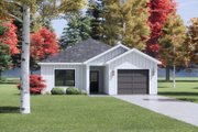 Cottage Style House Plan - 2 Beds 2 Baths 1671 Sq/Ft Plan #1096-133 