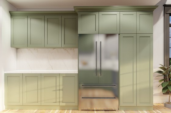 Interior - Kitchen 2 for Craftsman House Plan #17-2160 - 4 bed, 3 bath