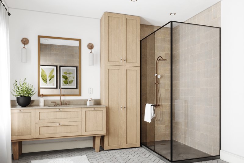 Architectural House Design - Interior - Bathroom for Farmhouse House Plan #23-2788 - 3 bed, 2.5 bath