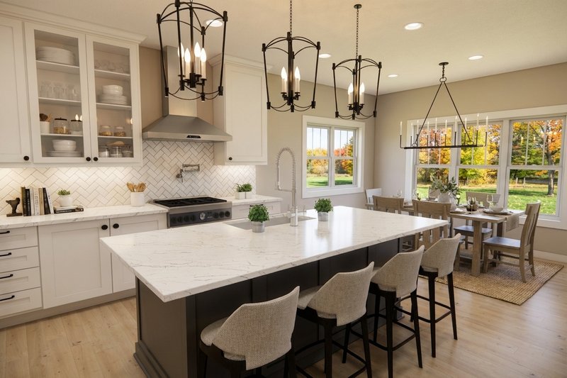 Dream House Plan - Interior - Kitchen 2 for Ranch House Plan #51-1583 - 3 bed, 2.5 bath