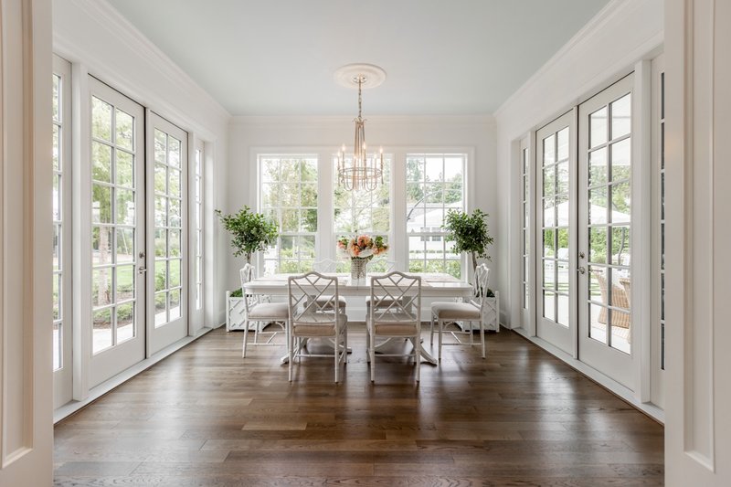 House Blueprint - Interior - Dining Room for Traditional House Plan #1114-94 - 4 bed, 3.5 bath