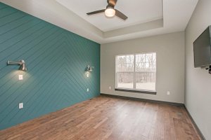 Interior - Master Bedroom for Ranch House Plan #70-1497 - 3 bed, 3 bath