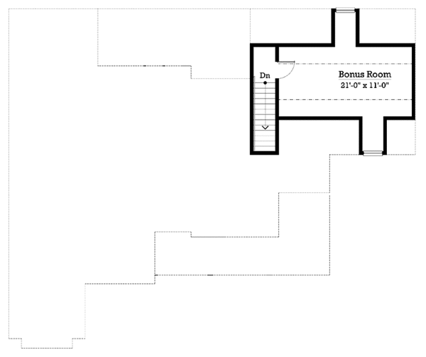 House Design - Country Floor Plan - Upper Floor Plan #930-253