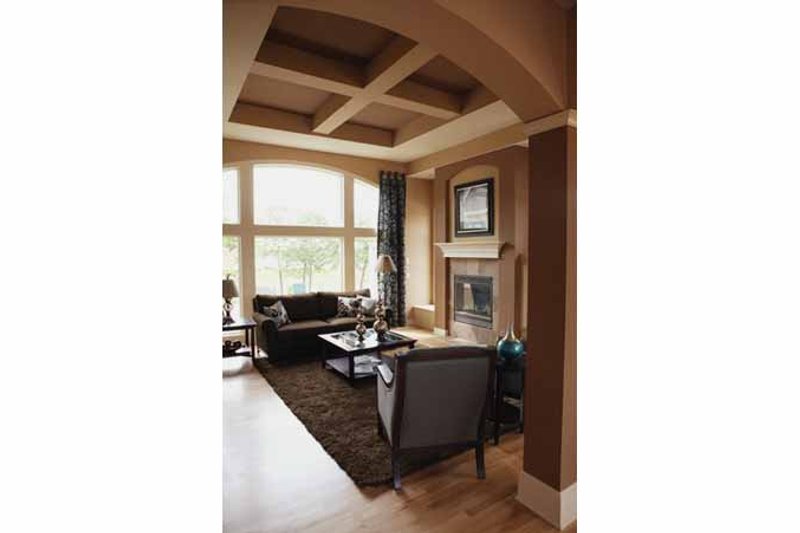 Dream House Plan - Interior - Family Room 1 for European House Plan #320-1003 - 3 bed, 2.5 bath