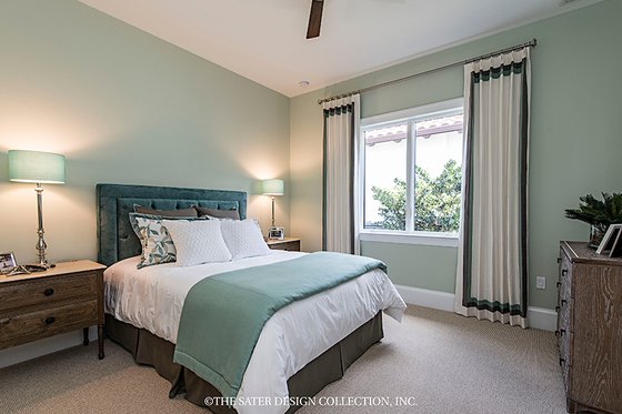 Interior - Bedroom for Mediterranean House Plan #930-458 - 4 bed, 4.5 bath