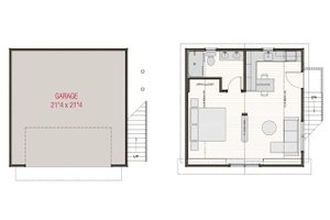 Farmhouse Floor Plan - Main Floor Plan #461-87