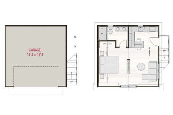 Farmhouse Floor Plan - Main Floor Plan #461-87