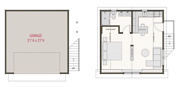 House Plan Design - Farmhouse Floor Plan - Main Floor Plan #461-87