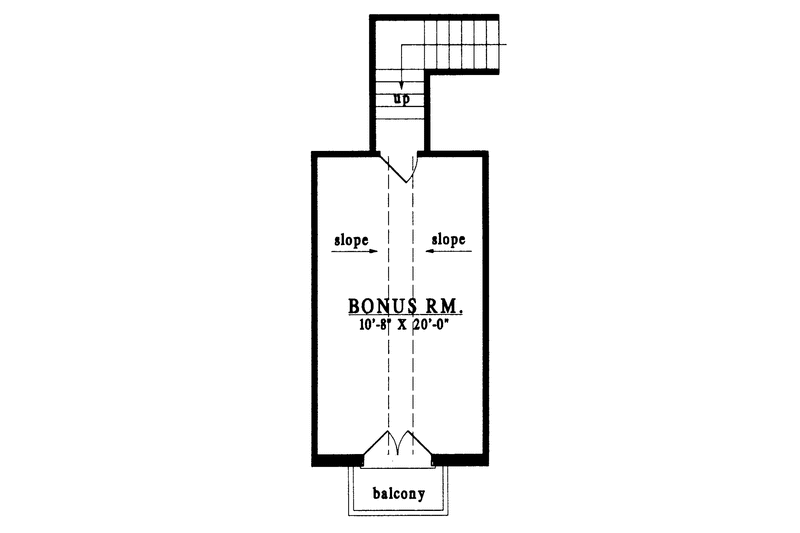 House Design - Floor Plan - Other Floor for Country House Plan #42-501 - 3 bed, 2 bath