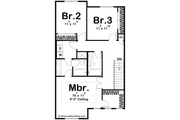 Farmhouse Style House Plan - 3 Beds 2.5 Baths 1711 Sq/Ft Plan #455-316 Floor 