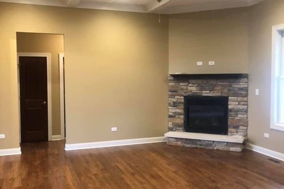 Interior - Family Room for European House Plan #430-89 - 3 bed, 2 bath