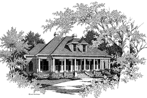 Dream House Plan - Exterior - Front Elevation for Cottage House Plan #952-97 - 3 bed, 2 bath