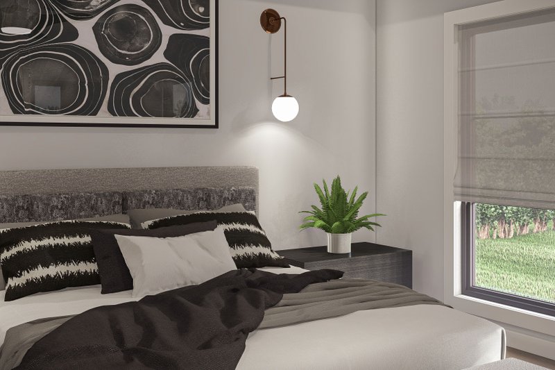 Dream House Plan - Interior - Master Bedroom 1 for Modern House Plan #455-444 - 4 bed, 3.5 bath