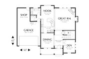 Traditional Style House Plan - 4 Beds 2.5 Baths 2618 Sq/Ft Plan #48-538 