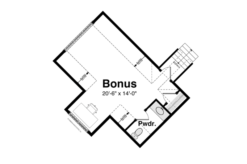 Home Plan - Floor Plan - Other Floor for Craftsman House Plan #928-253 - 4 bed, 3 bath