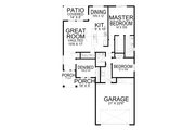 Contemporary Style House Plan - 3 Beds 2 Baths 1496 Sq/Ft Plan #112-239 