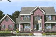 Traditional Style House Plan - 3 Beds 3 Baths 2562 Sq/Ft Plan #20-1827 