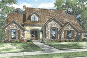European Style House Plan - 4 Beds 3.5 Baths 2788 Sq/Ft Plan #17-2930 