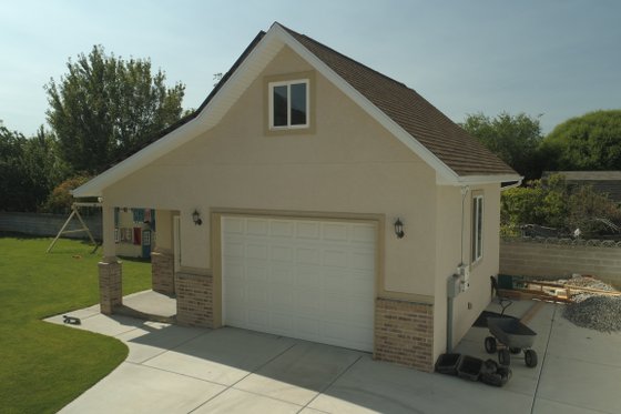 Exterior - Front Elevation 5 for Traditional House Plan #1060-74, 0 bath