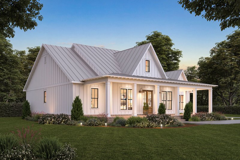 House Blueprint - Exterior - Other Elevation 1 for Farmhouse House Plan #1074-53 - 3 bed, 2.5 bath