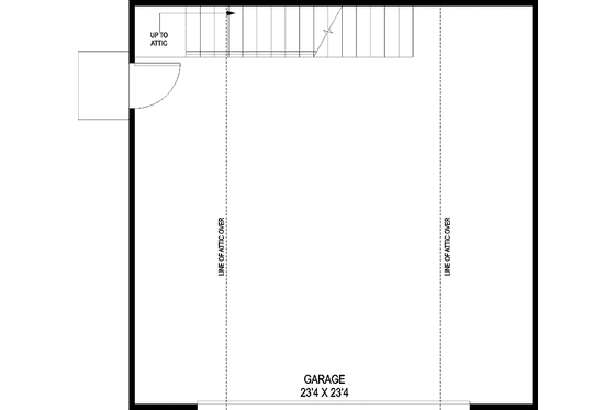 Floor Plan - Main Floor House Plan #60-1016, 0 bath