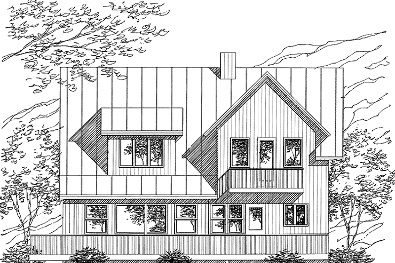 Architectural House Design - Bungalow Exterior - Front Elevation Plan #320-967