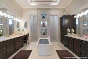 Interior - Master Bathroom for Contemporary House Plan #930-509 - 5 bed, 4.5 bath