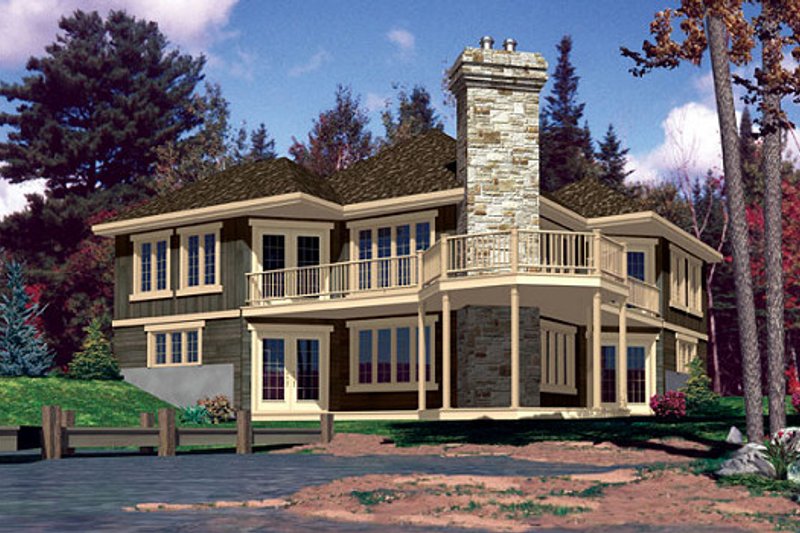 Dream House Plan - Traditional Exterior - Front Elevation Plan #138-340