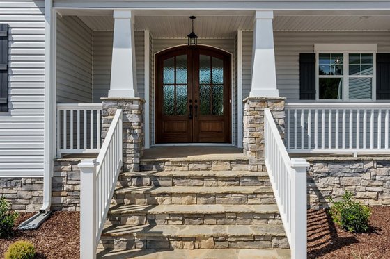 Exterior - Front Elevation 3 for Craftsman House Plan #929-1038 - 3 bed, 2 bath