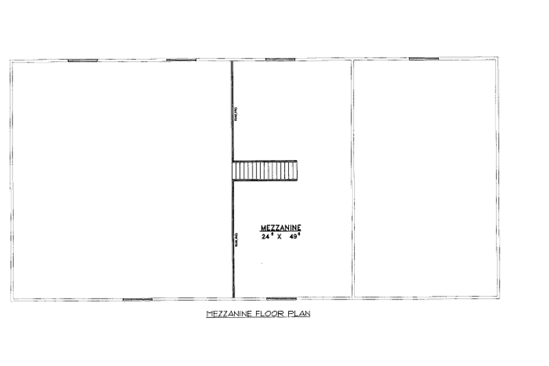 Home Plan - Floor Plan - Upper Floor for Traditional House Plan #117-655, 0 bath