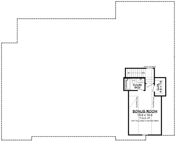 Farmhouse Floor Plan - Other Floor Plan #430-204