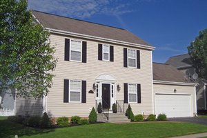 Home Plan - Classical Exterior - Front Elevation Plan #1053-1