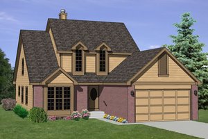 Traditional Exterior - Front Elevation Plan #116-190