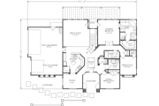 Adobe / Southwestern Style House Plan - 6 Beds 3 Baths 3340 Sq/Ft Plan #24-267 